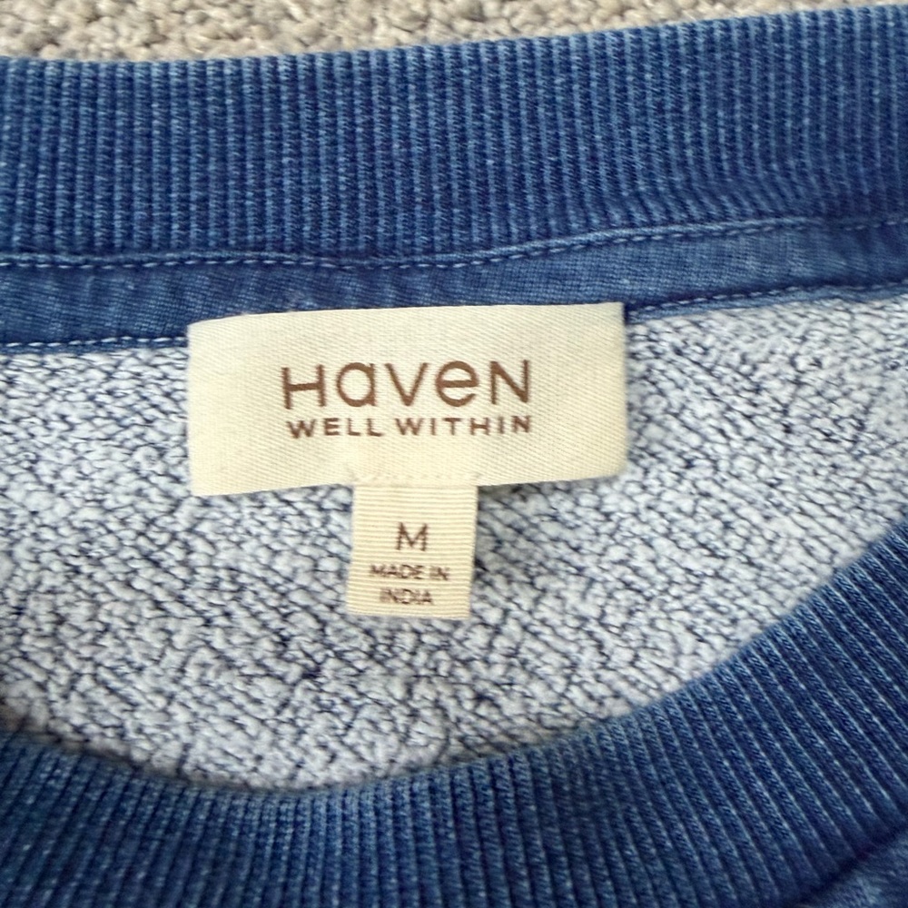 Haven Well Within Indigo Washed Cotton - Picture 6 of 9